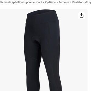 Avalanche Black Cycling Leggings for women like new